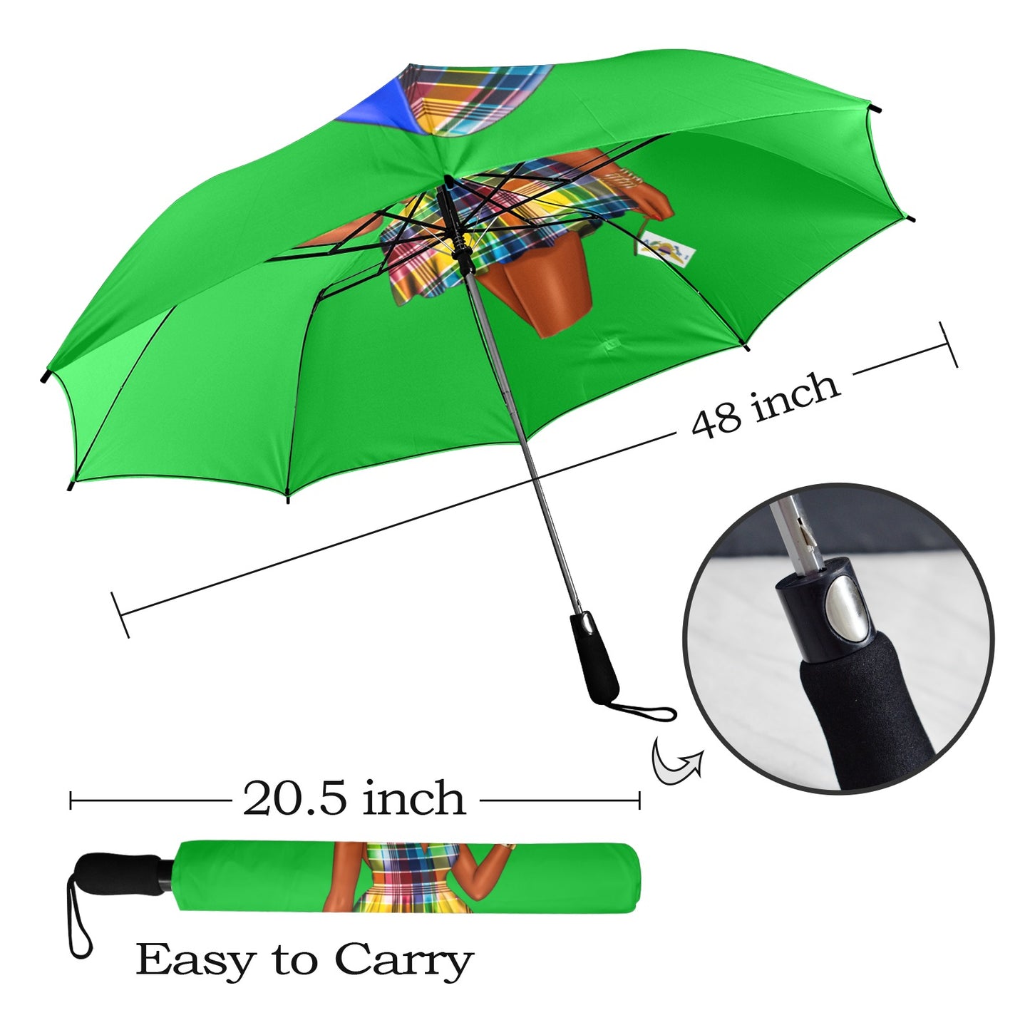 Virgin Islands Gyal Umbrella