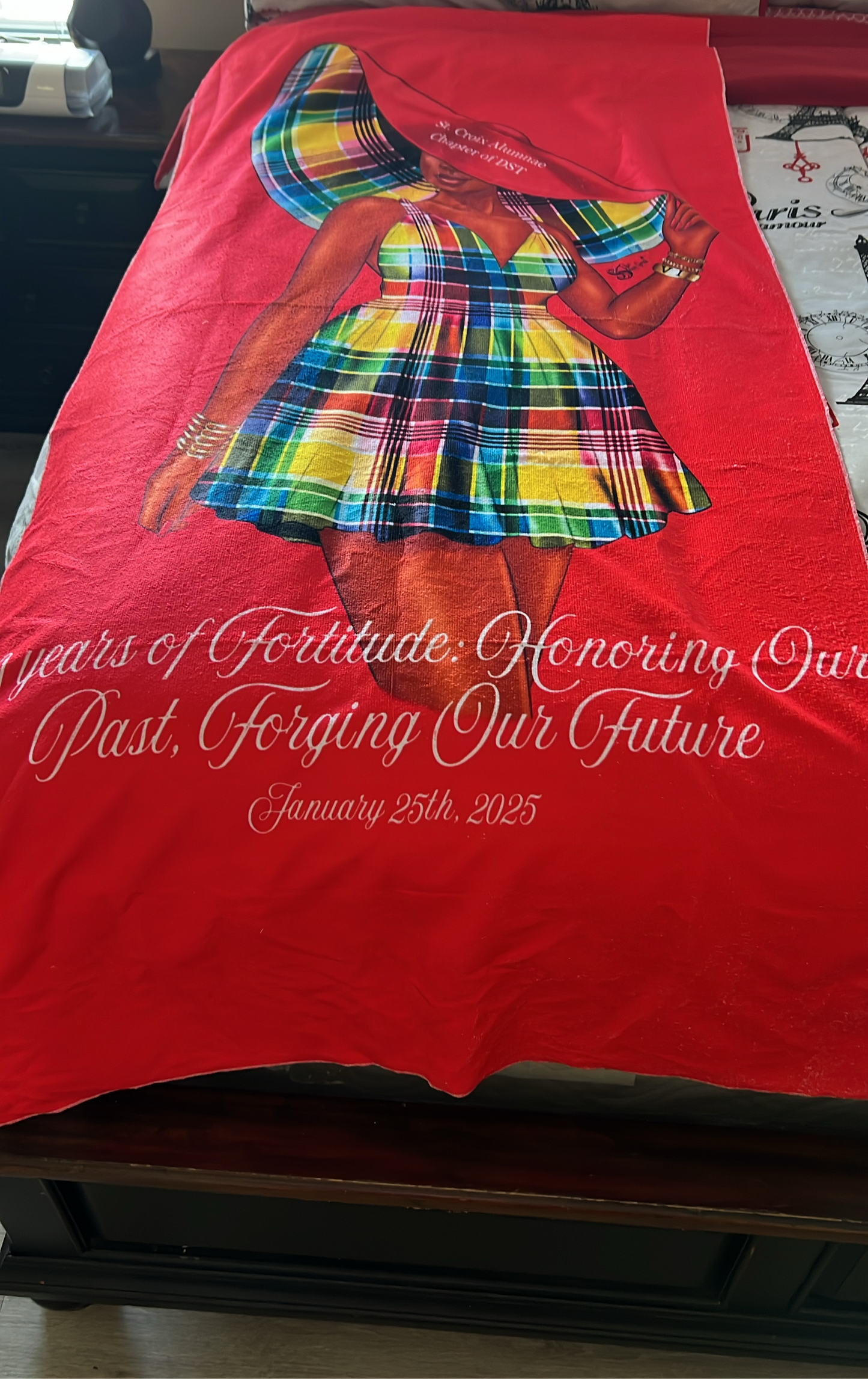 Crucian DST beach towel