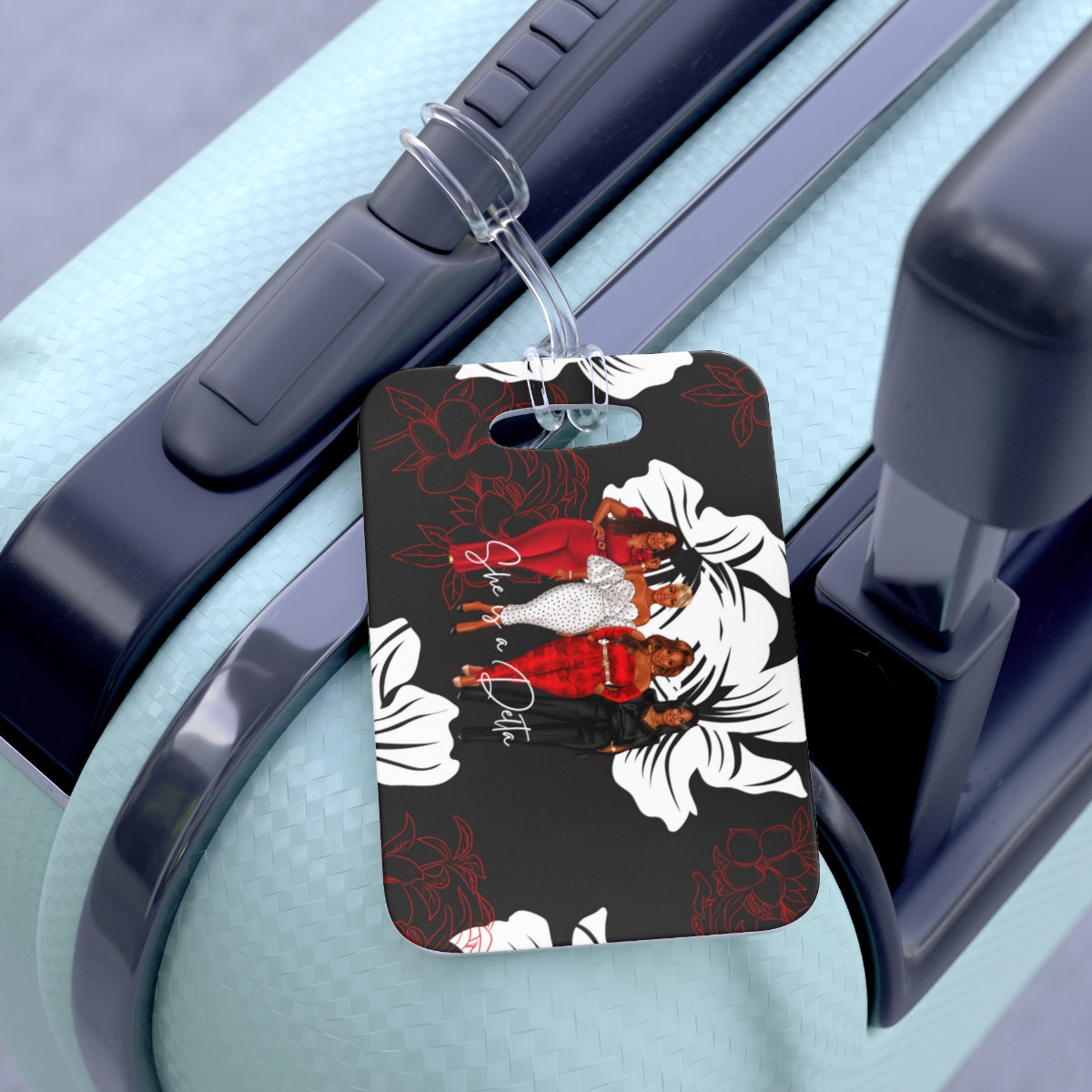 She's a Delta Bag Tag