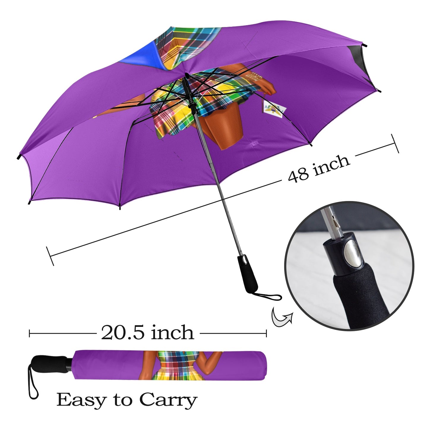 Virgin Islands Gyal Umbrella