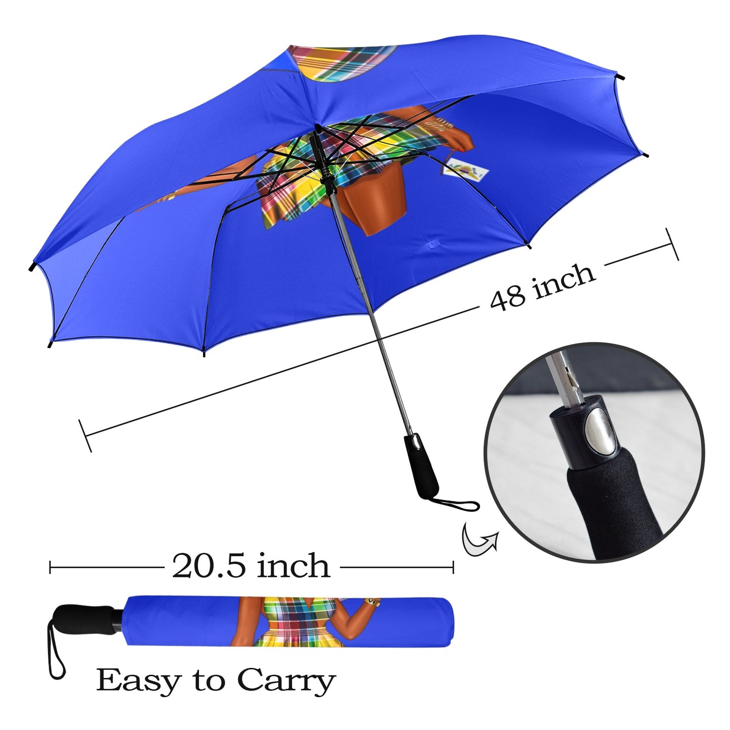 Virgin Islands Gyal Umbrella