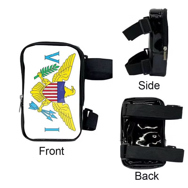 Carnival Caribbean Flag Leg Bag