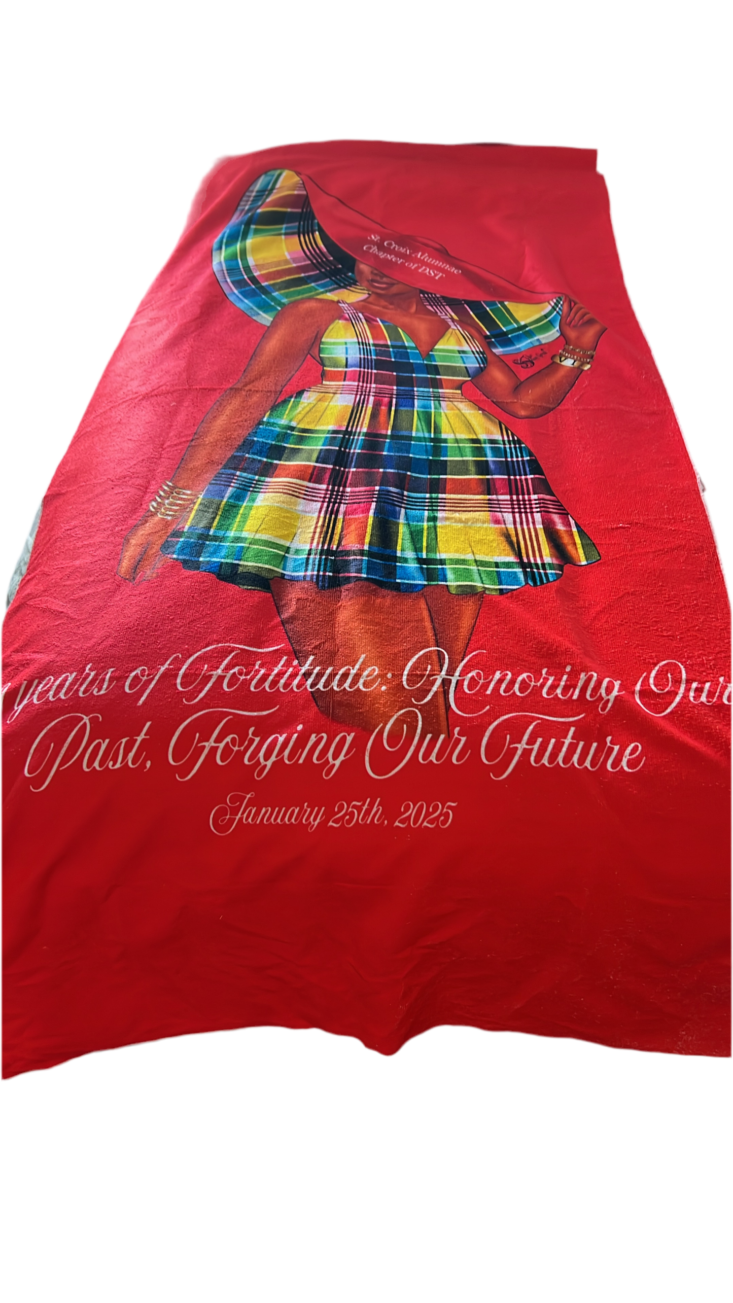 Crucian DST beach towel