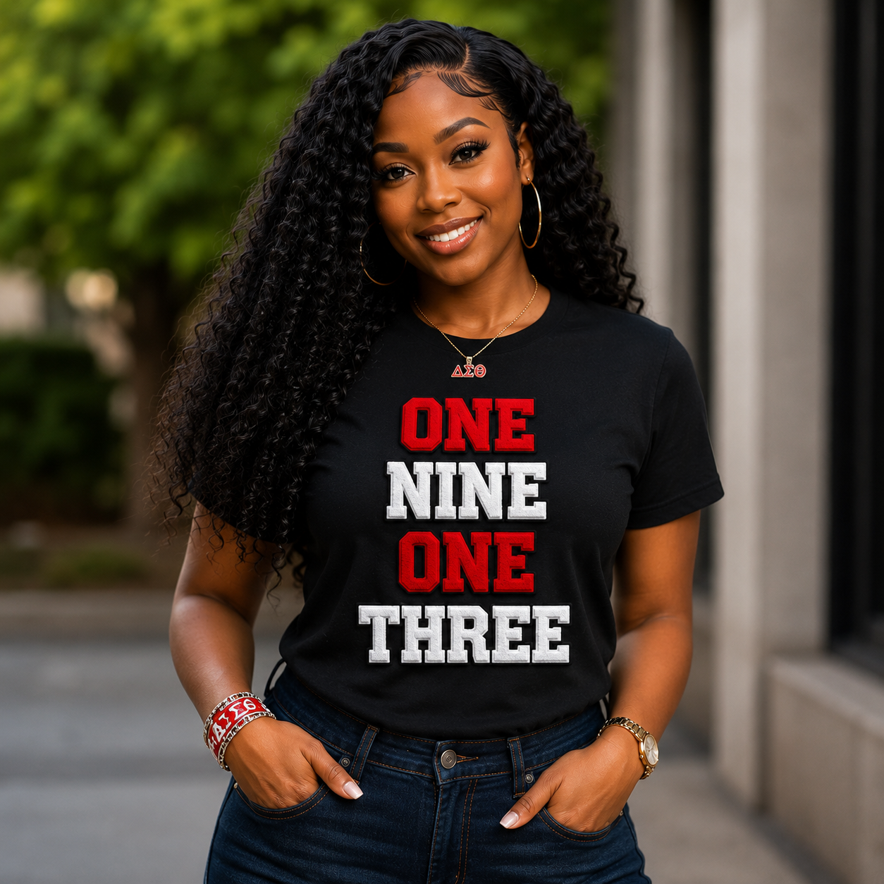 One Nine One Three Chenille Tee