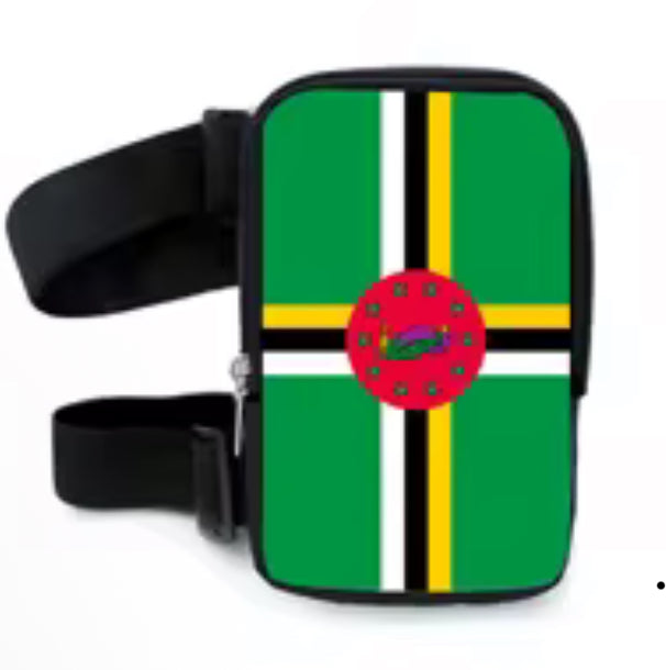 Carnival Caribbean Flag Leg Bag