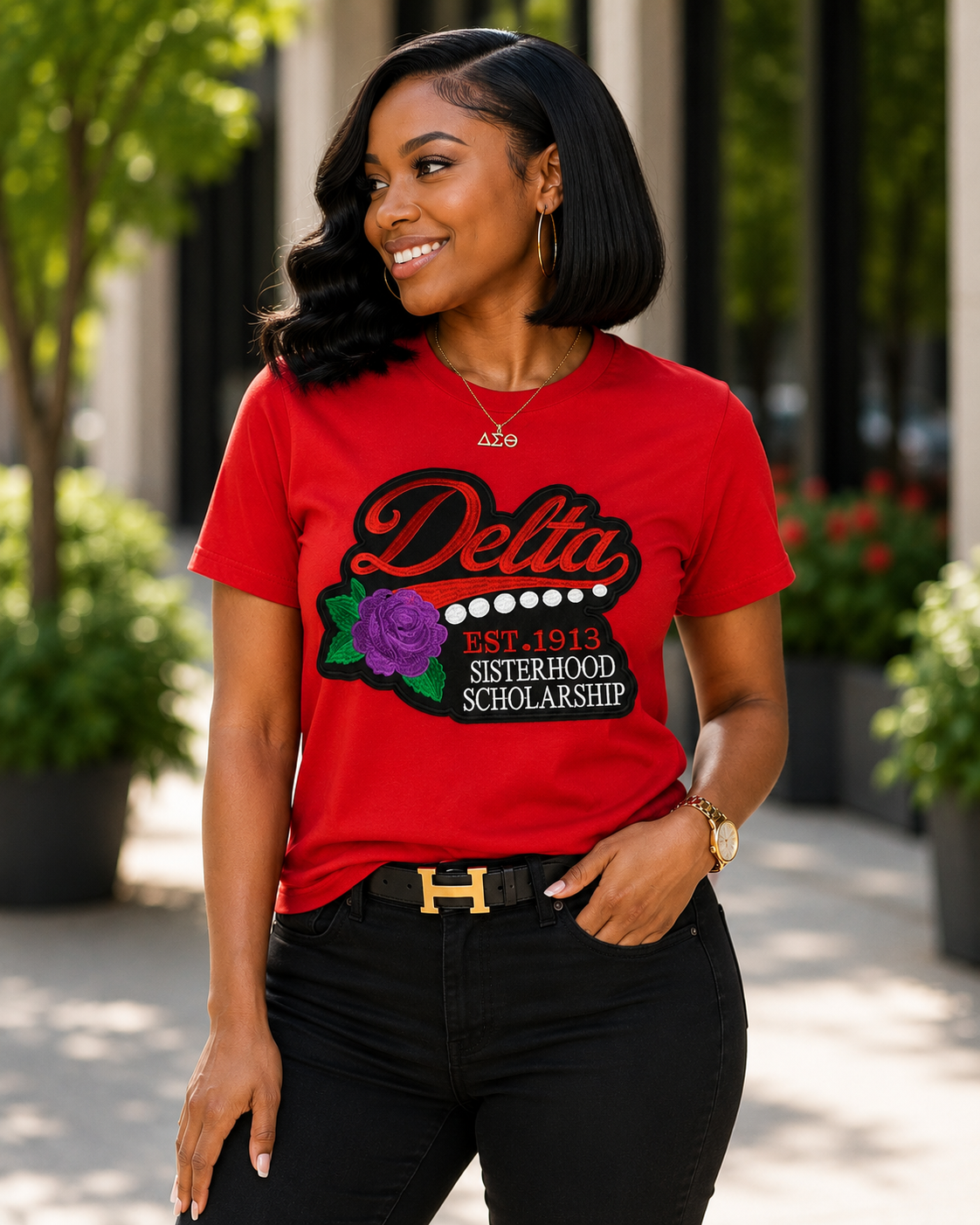 Delta Est. 1913 Embroidered Heritage Tee