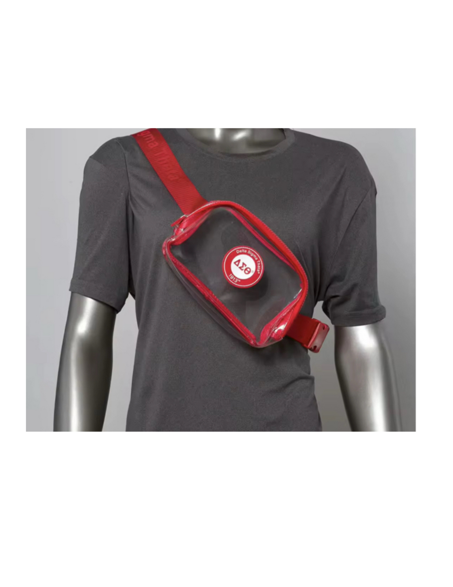 Clear Delta Sigma Theta® Stadium Fanny Pack
