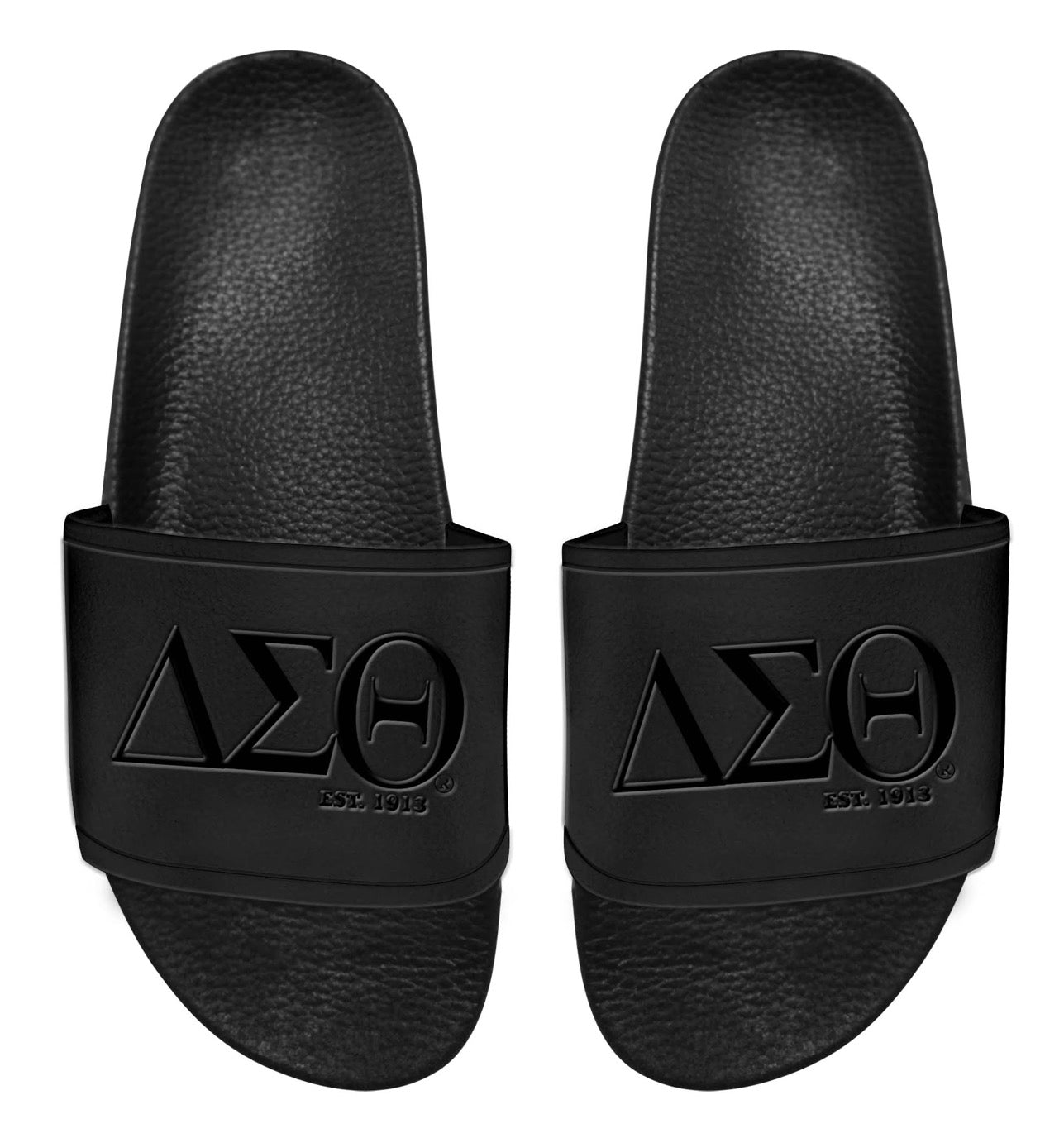 Step into Sisterhood One Sassy Slide at a Time slide sandals with bold printed slogan