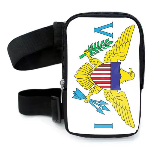 Carnival Caribbean Flag Leg Bag