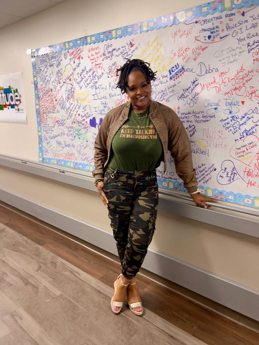 “Keep Talking, I’m Diagnosing You” Tee – For the Unbothered, Observant & Professionally Petty