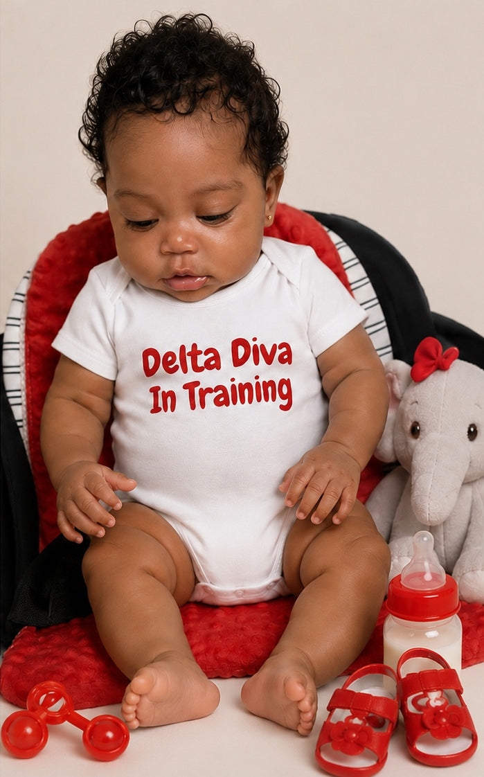 Delta Diva In Training Onesie Shirt