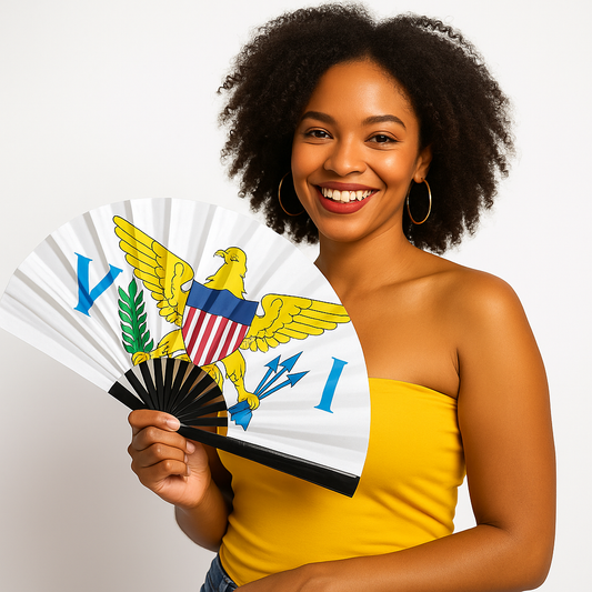 Caribbean Loud Clacking Fans – Feet on the Ground, Flags in the Air