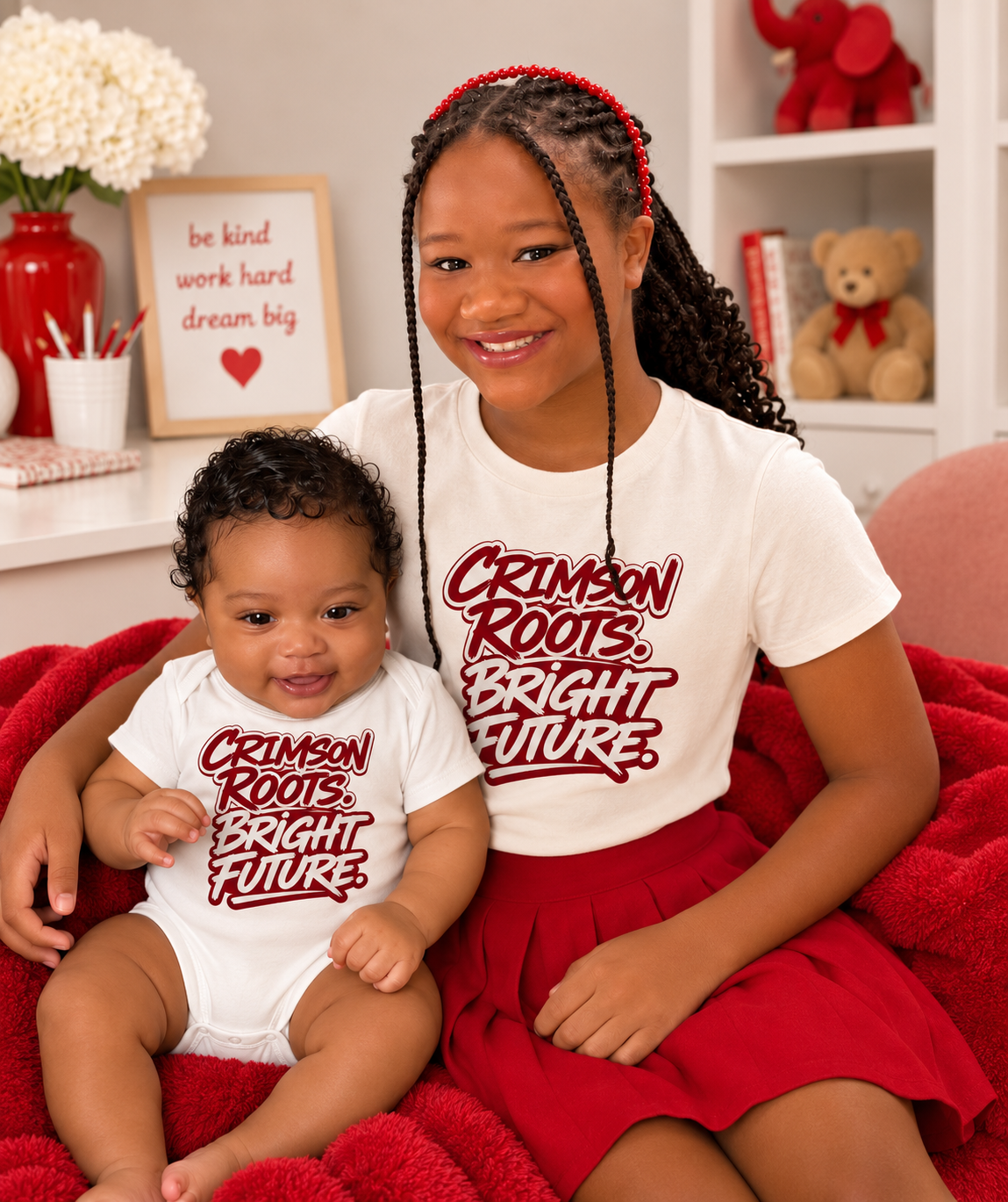 Crimson Roots. Bright Future.