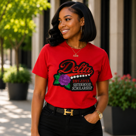 Delta Est. 1913 Embroidered Heritage Tee