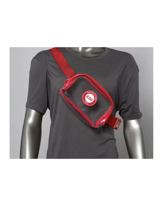Clear Delta Sigma Theta® Stadium Fanny Pack