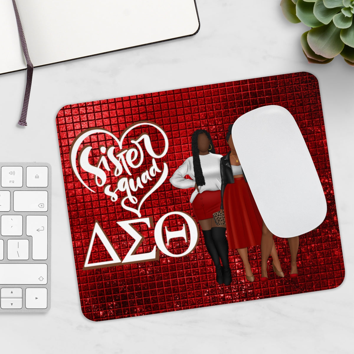 Delta Sigma Theta Sister Squad Mouse Pad